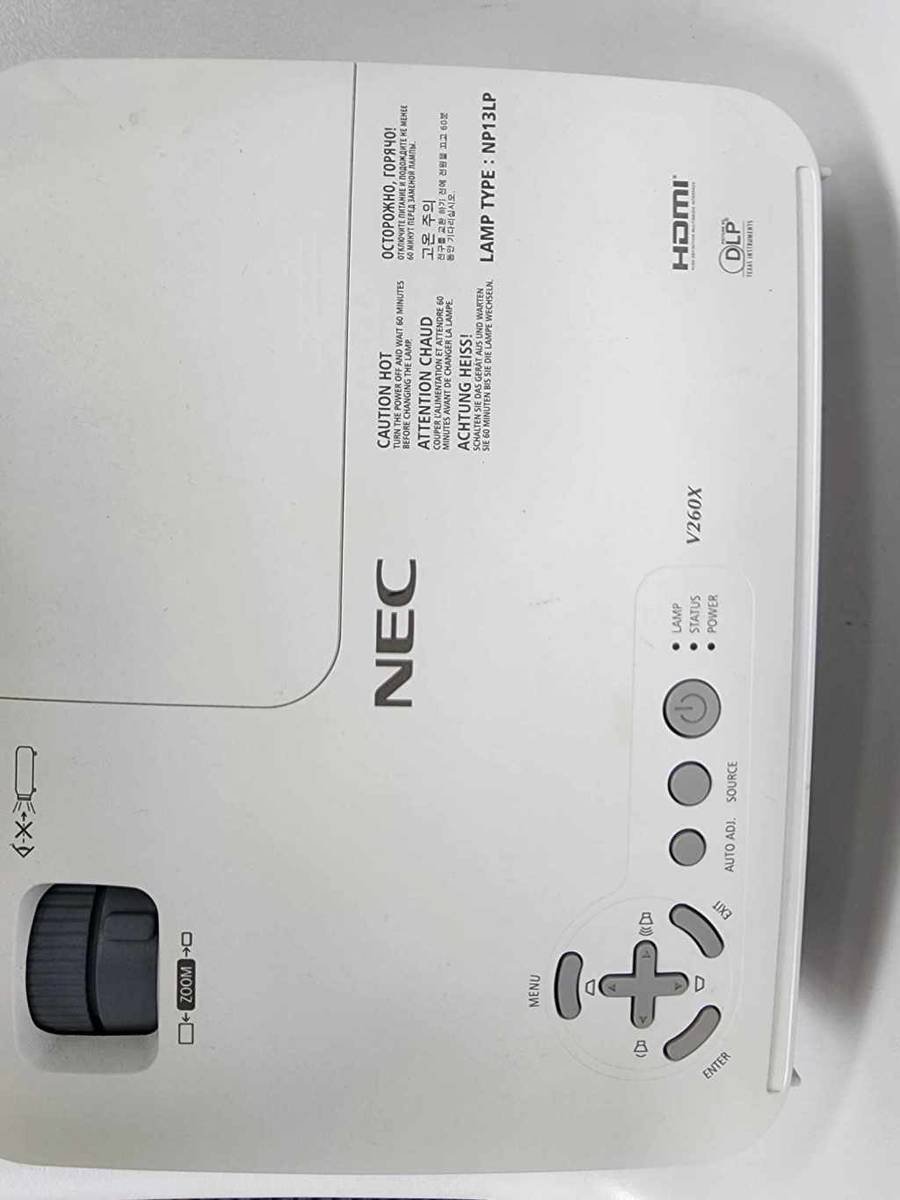 Projectors - NEC NP-V260XG DLP Projector preowned for sale in ...